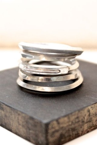 iolom イオロム　シルバーバングル　ag950 イオロム iolom Twist Narrow Bangle （Silver） 通販 大阪